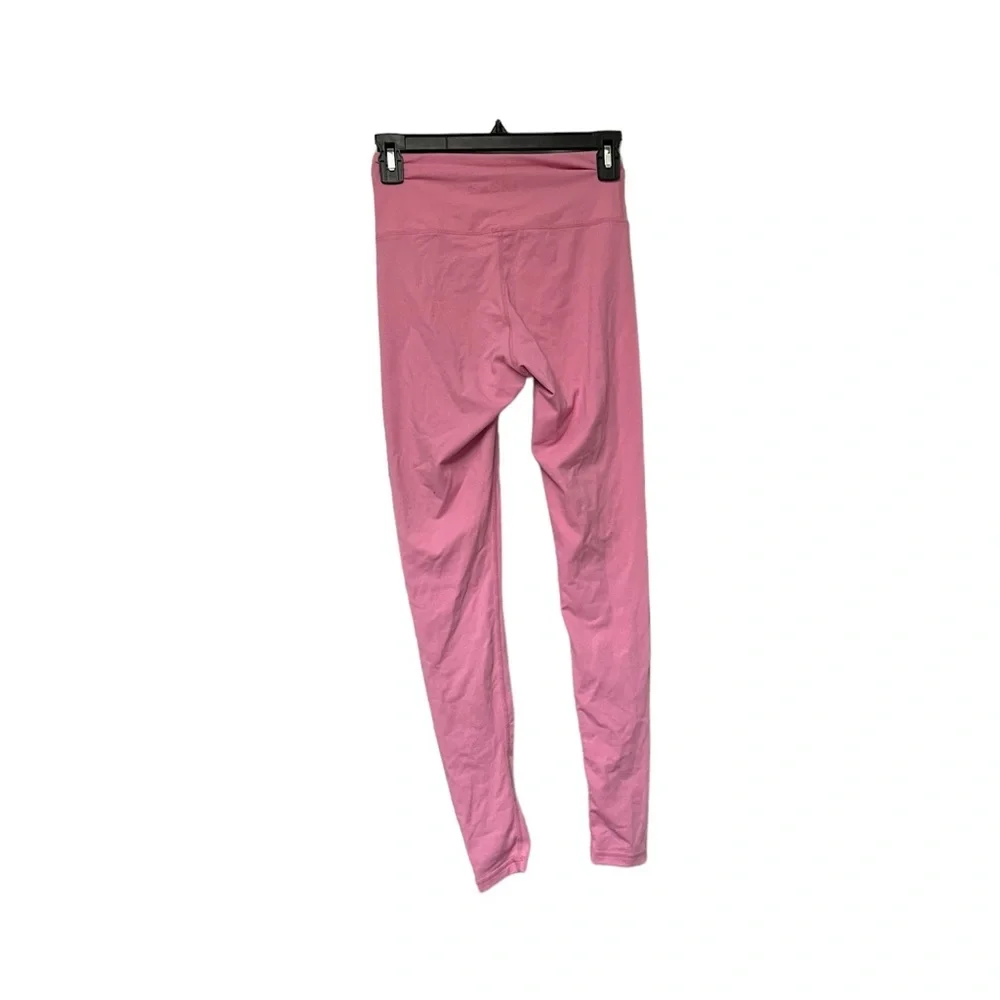 SASKI Pink Yoga High Rise Pants Leggings
